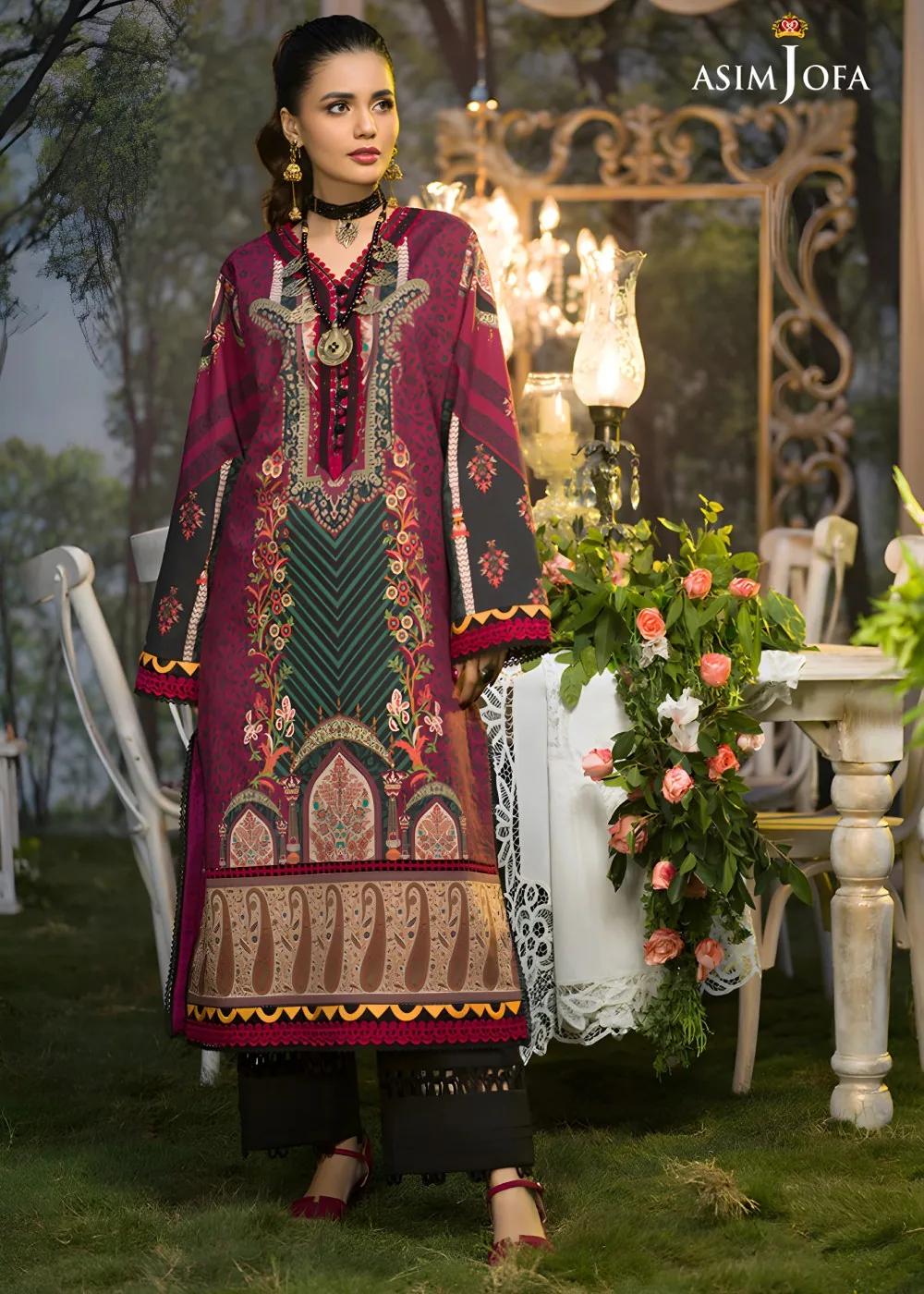 Printed Luxury Lawn  – AJPR 26