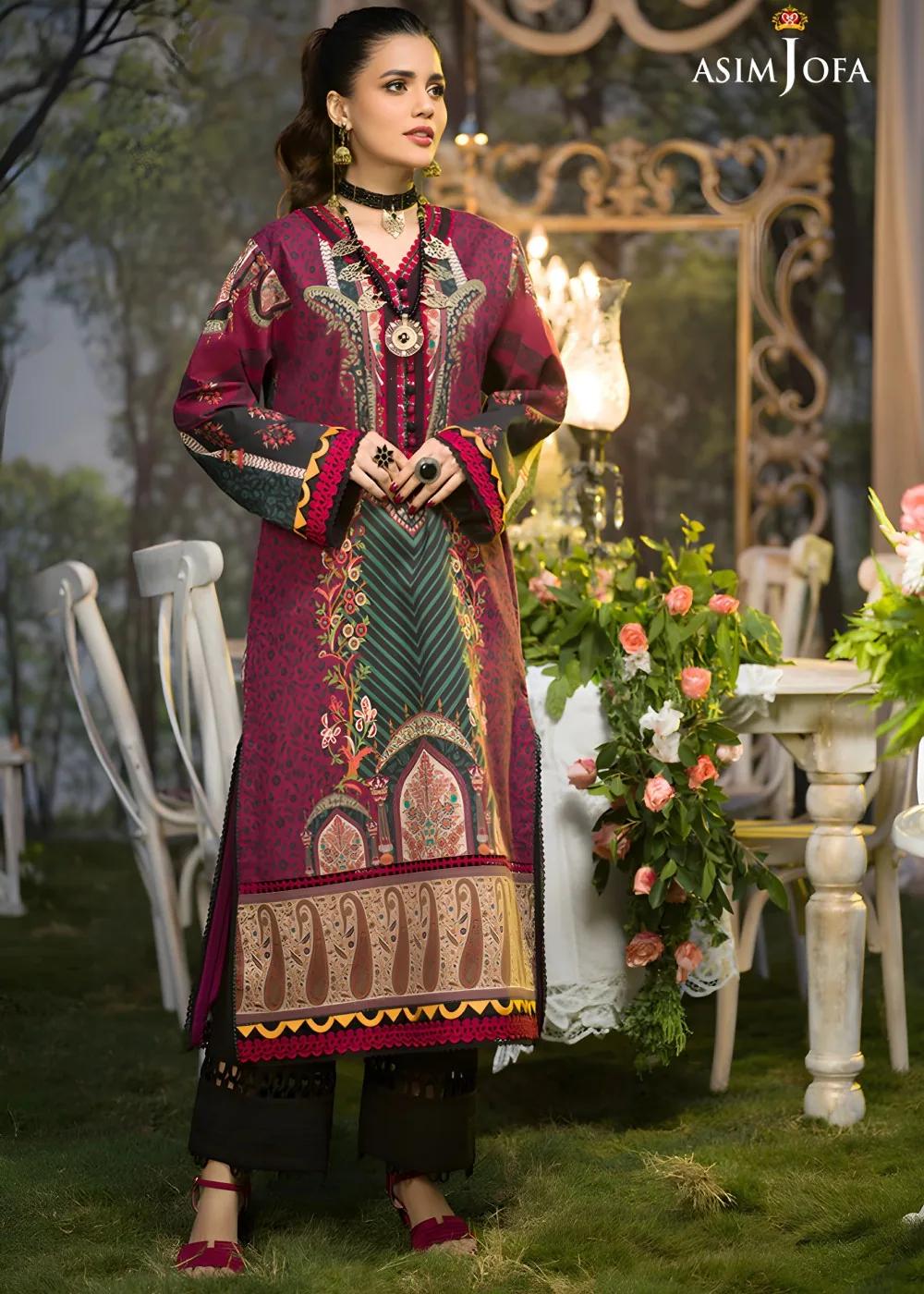 Printed Luxury Lawn  – AJPR 26